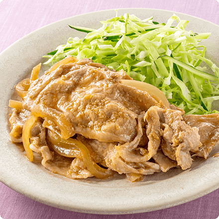 豚のしょうが焼き風