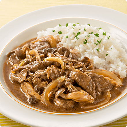 ビーフストロガノフ