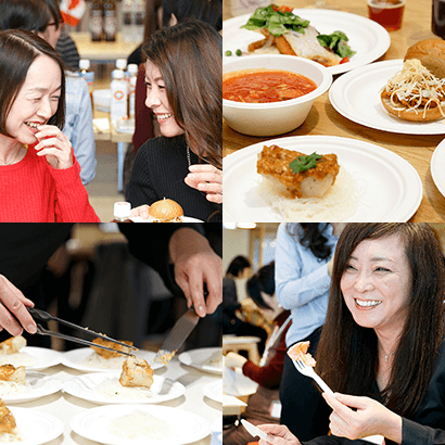 カナダ食材を使った華やかな料理はさまざまなパーティーシーンに合いそう